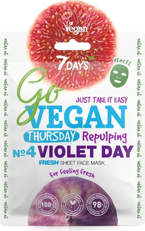 Maskë për fytyrë 7days Go Vegan Thursday, 25 gr - 1