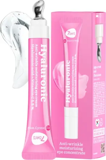 Xhel-krem për zonën e syve 7days Hyaluronic Anti Wrinkle Eye Concentrate, 18ml