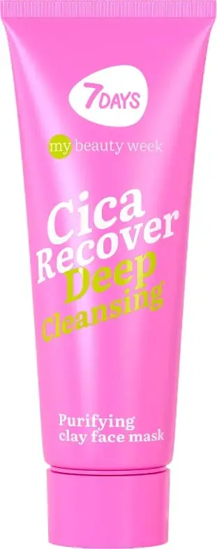 Maskë për fytyrë 7days Cica Recover Deep Cleansing, 80 ml