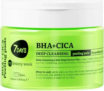 Peeling Pads 7days BHA+CICA, 50 copë