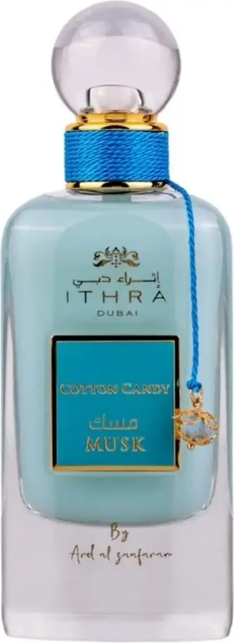 Eau de Parfum Ard Al Zaafaran Ithra Dubai Cotton Candy Musk, 100ml
