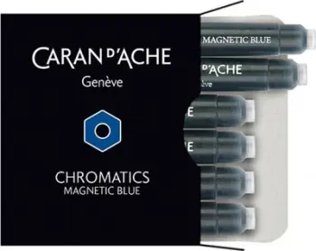 Fishekë ngjyre Caran d'Arche Chromatics, 6 copë, të kaltër