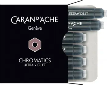 Set ngjyra për stilolaps Caran d'Arche, 6 copë, vjollcë