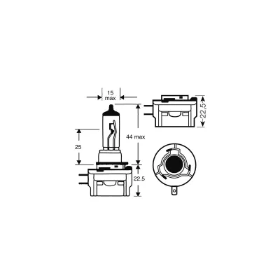 Lampa Ring 12v 35w H8b - 2