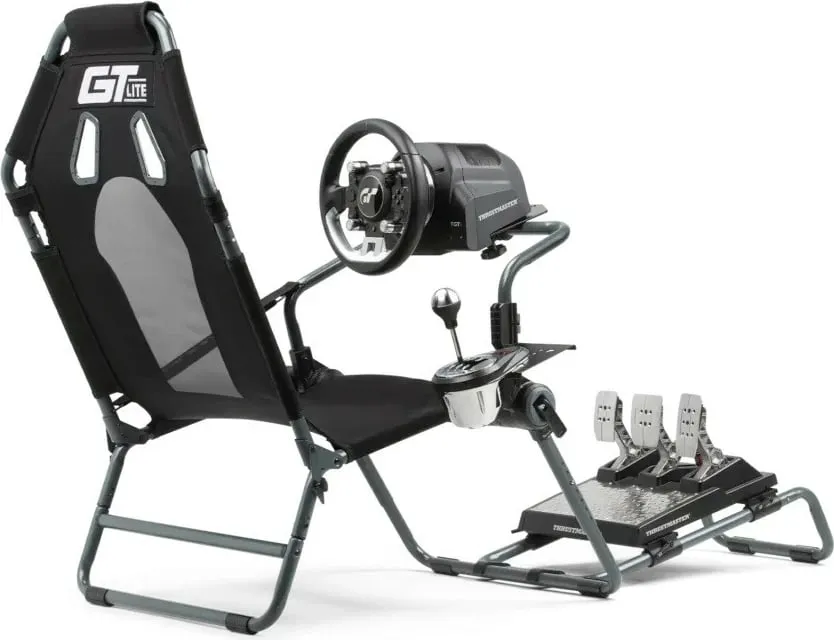 Karrige gaming Next Level Racing GTLite NLR-S021GR kokpit i palosshëm, e zezë/gri - 4