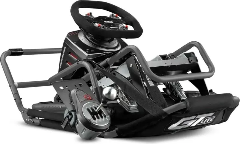Karrige gaming Next Level Racing GTLite NLR-S021GR kokpit i palosshëm, e zezë/gri - 5