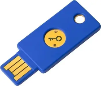 Çelës i sigurisë Yubico NFC, i kaltër