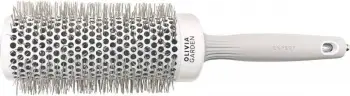 Furçë stilimi për flokë Olivia Garden Expert Blowout Speed Wavy Bristles për femra, e bardhë/gri, 55mm, 1 copë