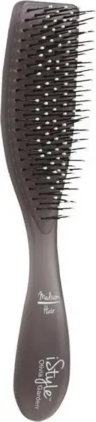 Furçë për flokë Olivia Garden iStyle Medium për femra gri 1 copë