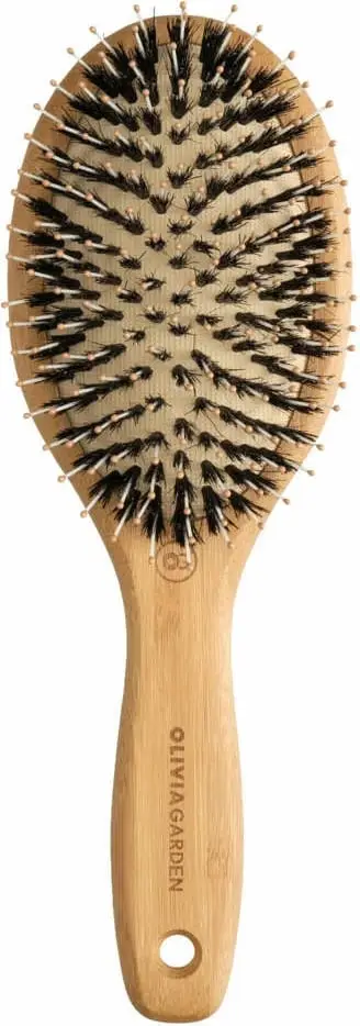 Furçë flokësh Olivia Garden Bamboo Touch Detangle Combo Brush për femra Bamboo Touch, 1 copë