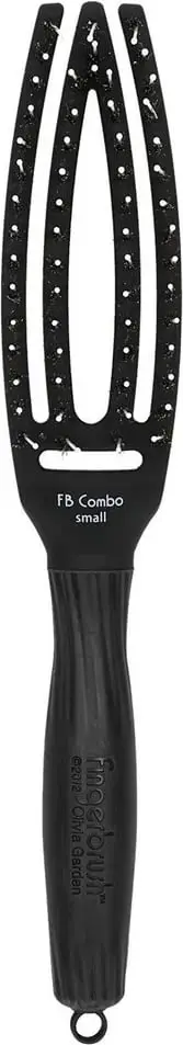 Krehër flokësh Olivia Garden Combo Finger Brush Small, formë dore, e vogël