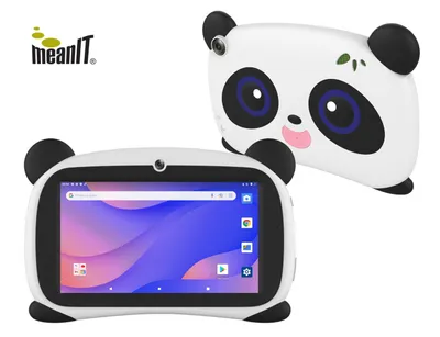 Tablet meanIT për fëmijë K17 Panda Kids, e bardhë/zezë - 3