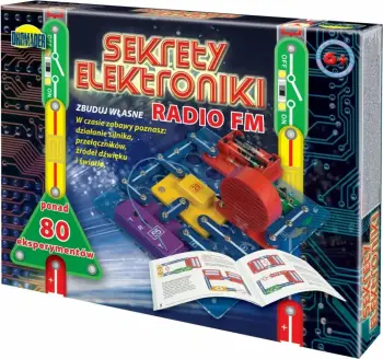 Set edukativ elektronik Dromader Secrets of Electronics FM Radio 85956