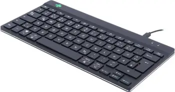 Tastierë R-GO Tools, me kabllo, e zezë