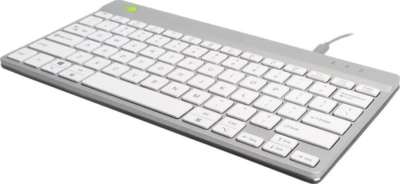 Tastierë R-GO Tools, me kabllo, UK, e bardhë - 1