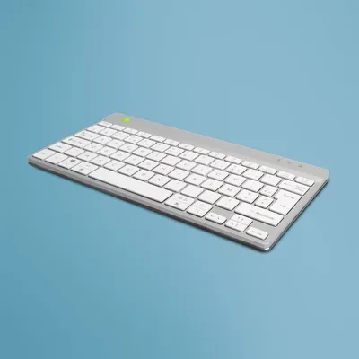 Tastierë R-GO Tools, me kabllo, FR, e bardhë - 1