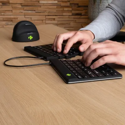 Tastierë R-GO Tools, wireless, US, e zezë - 3