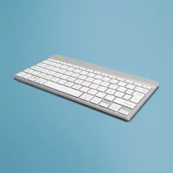 Tastierë R-GO Tools, wireless, FR, e bardhë