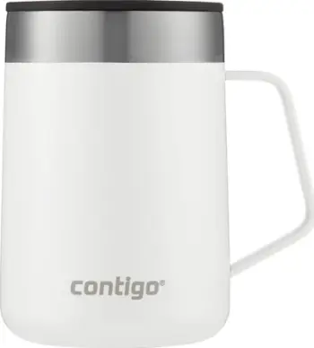 Termus Contigo Streeterville, 420ml, izolim vakum, i bardhë