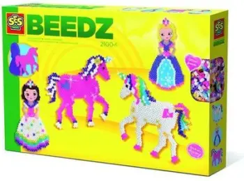 Mozaik SES Bead Irons Unicorn and Princess (285639), shumëngjyrësh