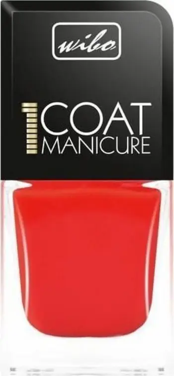 Llak thonjësh Wibo 1 Coat, 8.5 ml, i kuq
