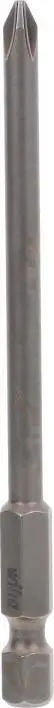Bit profesional Wiha PH1, 1/4", 90 mm, gri