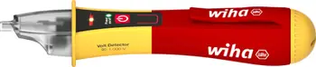 Testues tensioni Wiha Voltage Tester 43798, 90-1000V AC, jokontakt, i kuq e verdhë