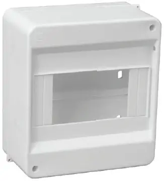 Kuti shpërndarëse modulare Pawbol S-6, 1x6 module, montim sipërfaqësor, IP30