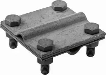 Konektor kryq i madh Pawbol R.8004, 3 pllaka, 4xM8, i galvanizuar