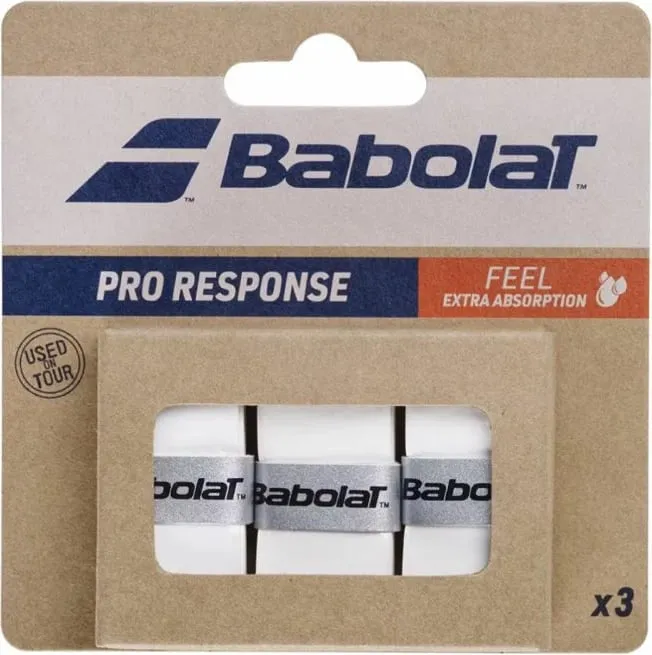 Gripa për raketë Babolat, të bardha - 1
