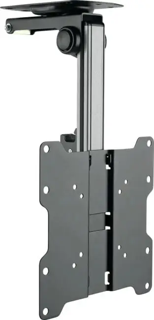 Mbajtës muri për monitor Schwaiger LWHD3720, çelik, VESA 75x75 deri 200x200, i zi