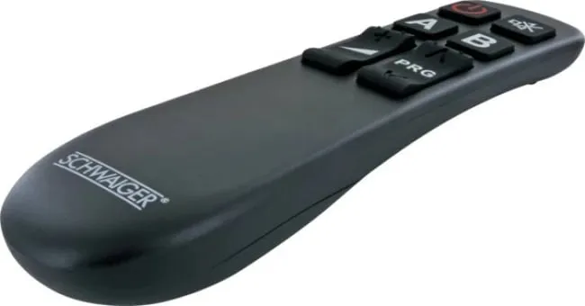 Telekomandë universale Schwaiger UFB1000, 8 taste, IR wireless, e zezë - 1