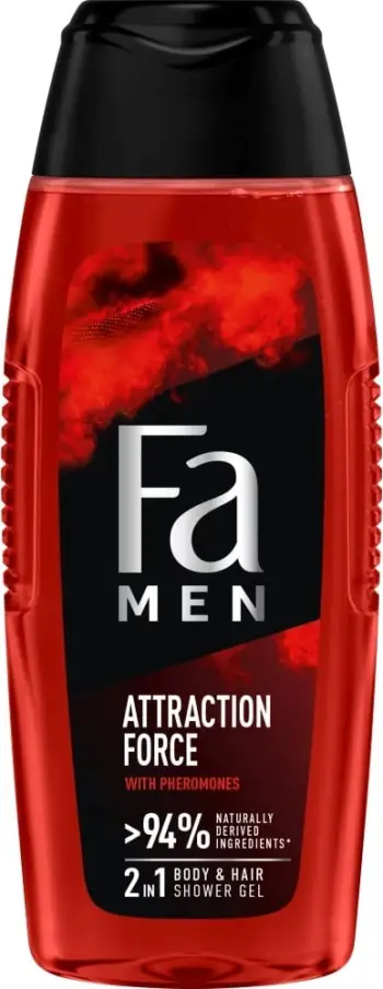 Xhel dushi për meshkuj Fa Attraction Force, 400 ml