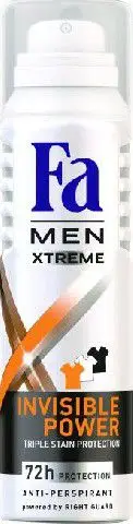 Deodorant Fa Men Xtreme Invisible Power, 150ml