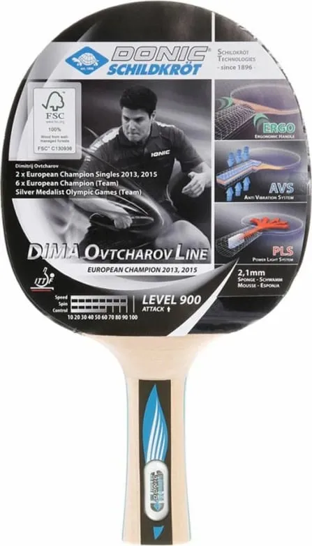 Raketë Ping Pongu Donic Ovtcharov 900 - 1