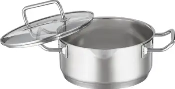 Tenxhere Roesle Expertiso, 20 cm, çelik inox, me kapak xhami