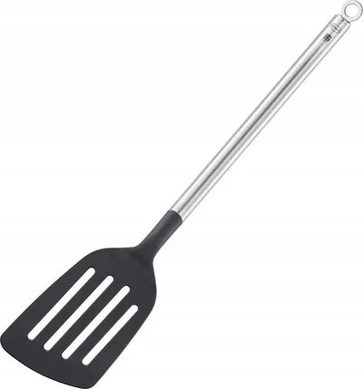 Shpatull kuzhine Roesle Basic Line, 34cm, çelik inox, e zezë - 4