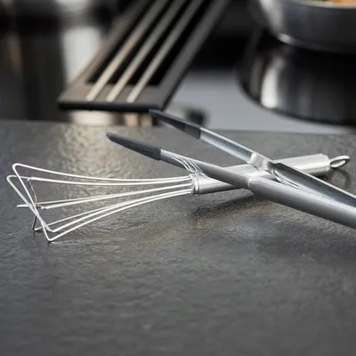 Rrahës vezësh Roesle Star, 27cm, çelik inox, argjendtë - 4