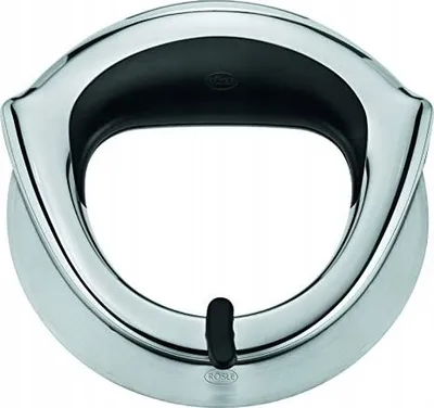 Prerëse pice Rösle Pizza Cutter Wheel, çelik inox, dorezë ergonomike, argjend - 1