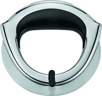 Prerëse pice Rösle Pizza Cutter Wheel, çelik inox, dorezë ergonomike, argjend