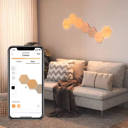 Njësi ndriçimi Nanoleaf Elements Hexagons - 3