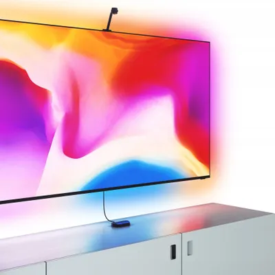 Set ndriçues LED Nanoleaf 4D, Screen Mirror, 5.2 m, për TV deri 85" - 5