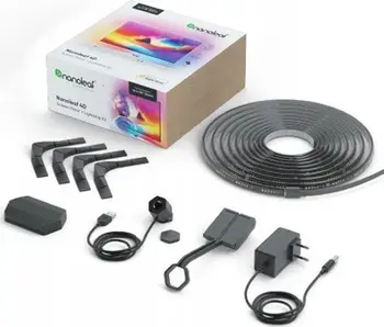 Set ndriçues LED Nanoleaf 4D, Screen Mirror, 5.2 m, për TV deri 85"