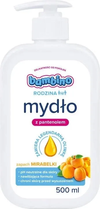 Sapun për duar Bambino Mirabelle 500ml - 1