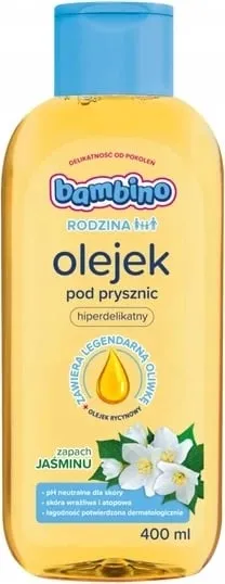 Vaj për dush Bambino Jasmine unisex 400ml - 1