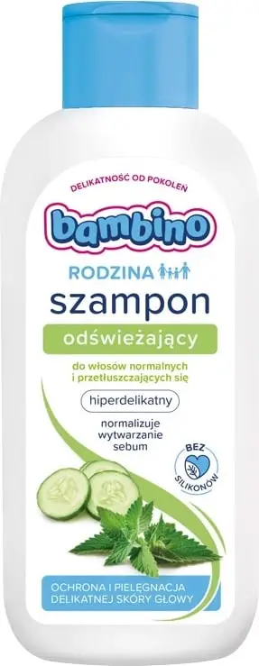 Shampo për flokë Bambino Family Refreshing, 400 ml
