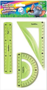 Set gjeometrik Bambino, 3 copë, 15 cm - 1