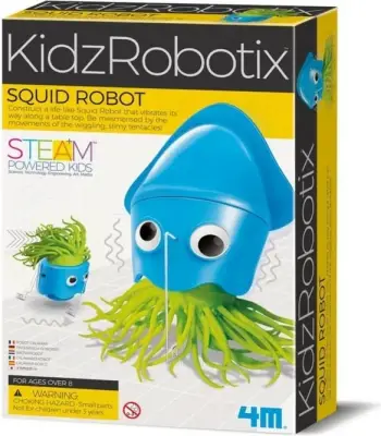 Set lodër 4M Robot Squid, robot kallamar dridhës, për fëmijë 8+