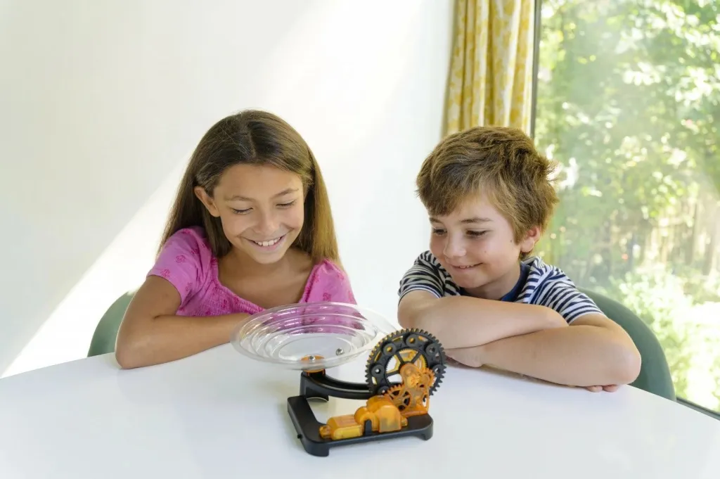 Lodër edukative Kidzlabs Electric Marble Run, pistë mermeri elektrike, për fëmijë - 2