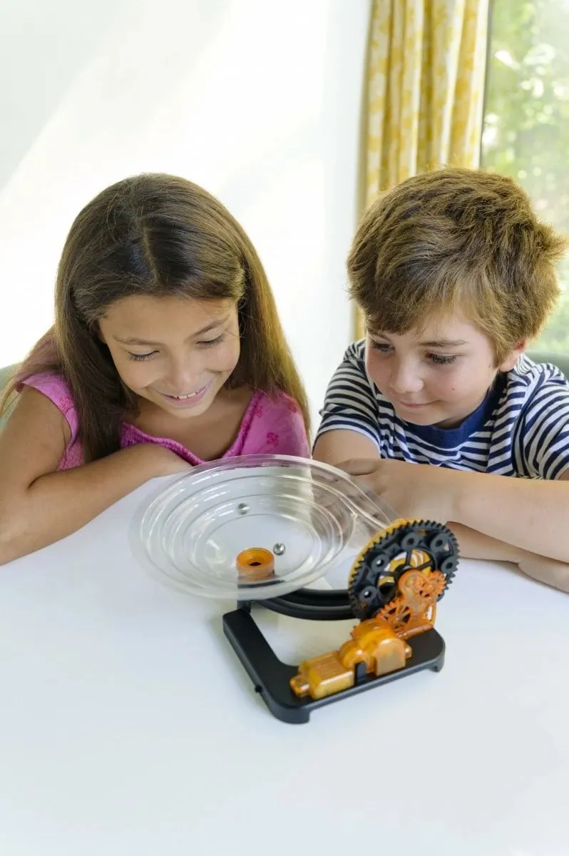 Lodër edukative Kidzlabs Electric Marble Run, pistë mermeri elektrike, për fëmijë - 3